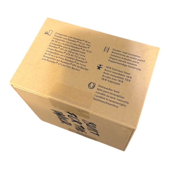 YETI Cocktail Shaker Lid Brand New in Box Beverage Drinkware Home Kitchen Bar - Picture 5 of 14